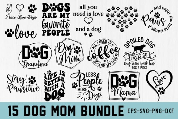Download Dog Mom Svg Bundle Funny Quotes - Funny Collection