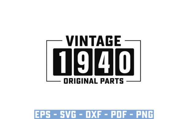 Download Vintage 1940 Original Parts Funny Svg - Funny Collection