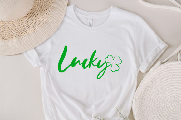 Download Lucky Shamrock Svg, Lucky Svg, Design - Premium Bundle