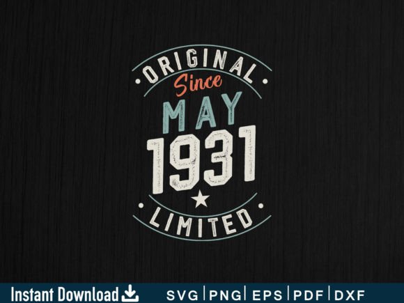 Download May 1931 Funny Gifts 93rd Birthday Shirt - Funny Collection