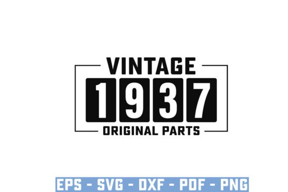 Download Vintage 1937 Original Parts Funny Svg - Funny Collection